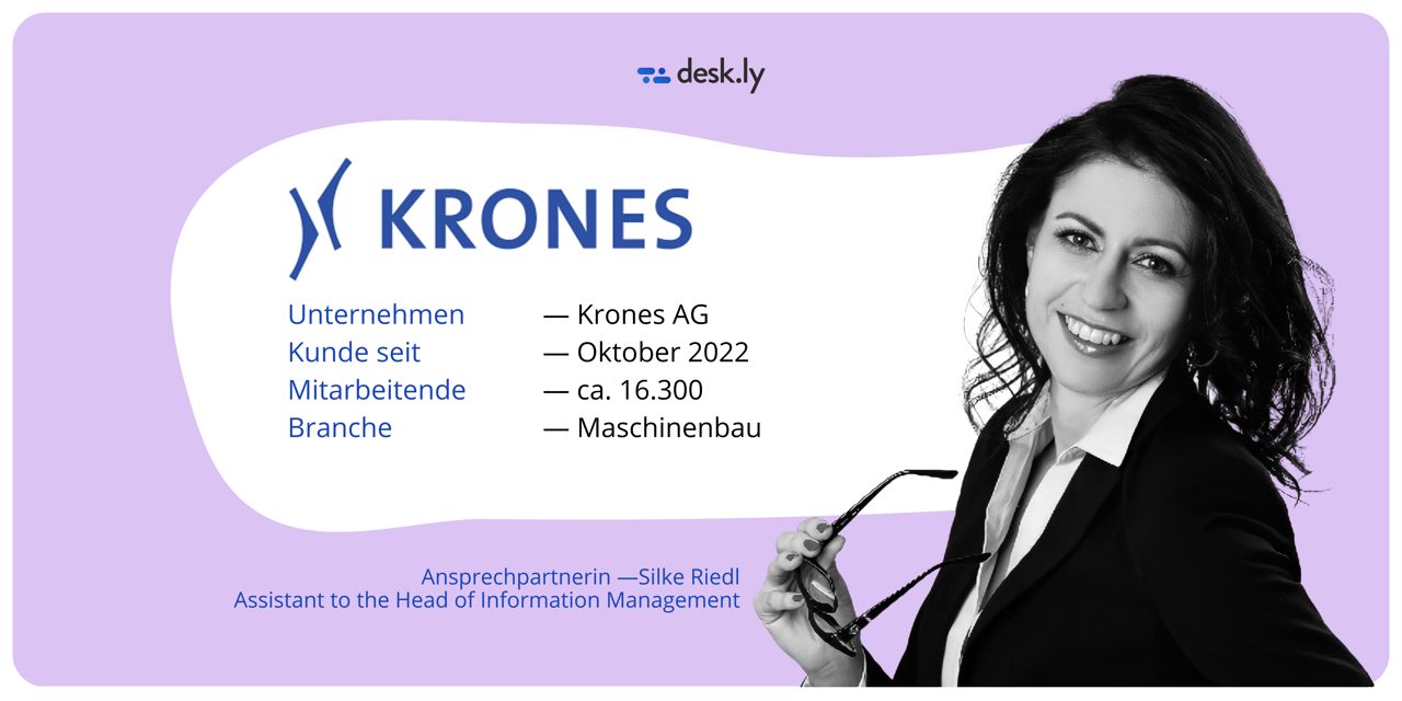 Infokasten der Krones AG
