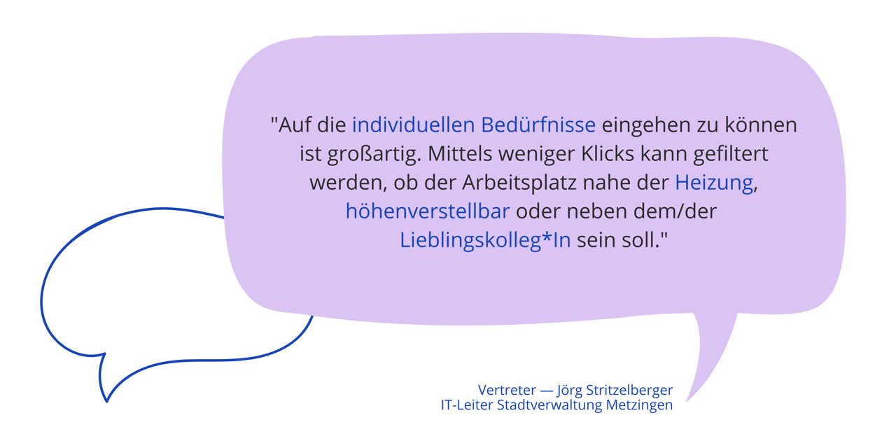 2. Sprechblase Success Story Stadtverwaltung Metzingen