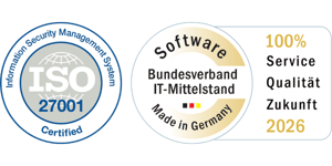 ISO 27001 +Software Made in Germany DE