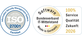 ISO 27001 +Software Made in Germany DE