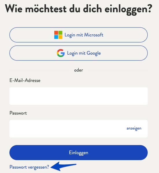 Wie kann ich mein Passwort zurücksetzen_1