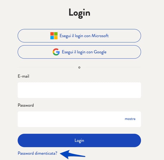 Come posso reimpostare la mia password_1
