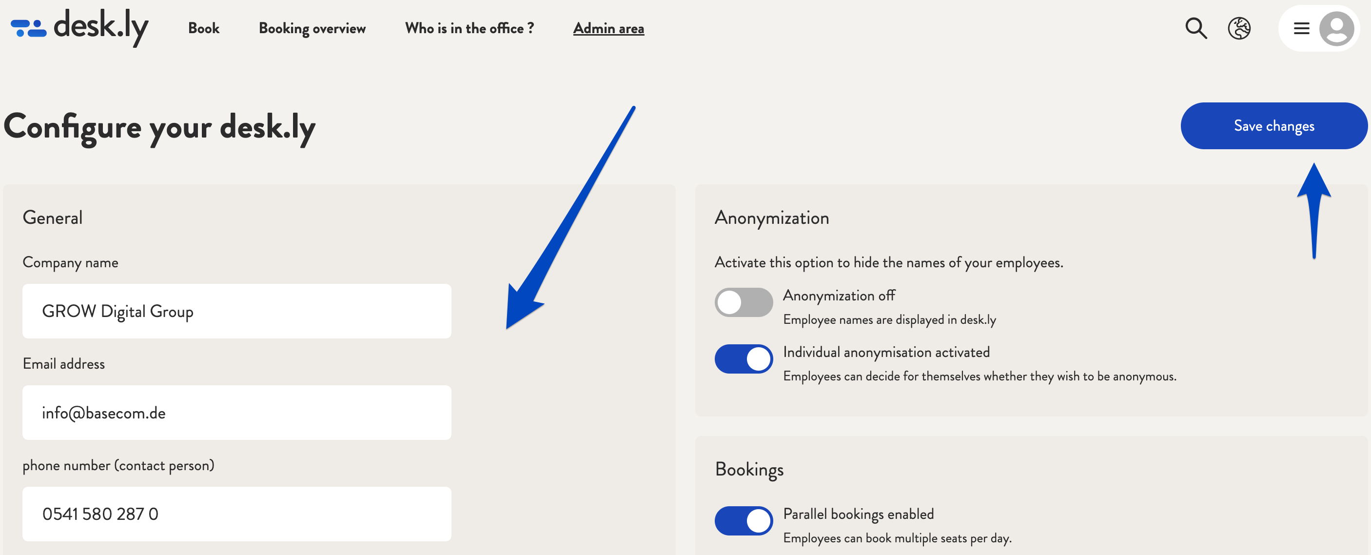 Can I change my company data, such as the e-mail address or telephone number_2