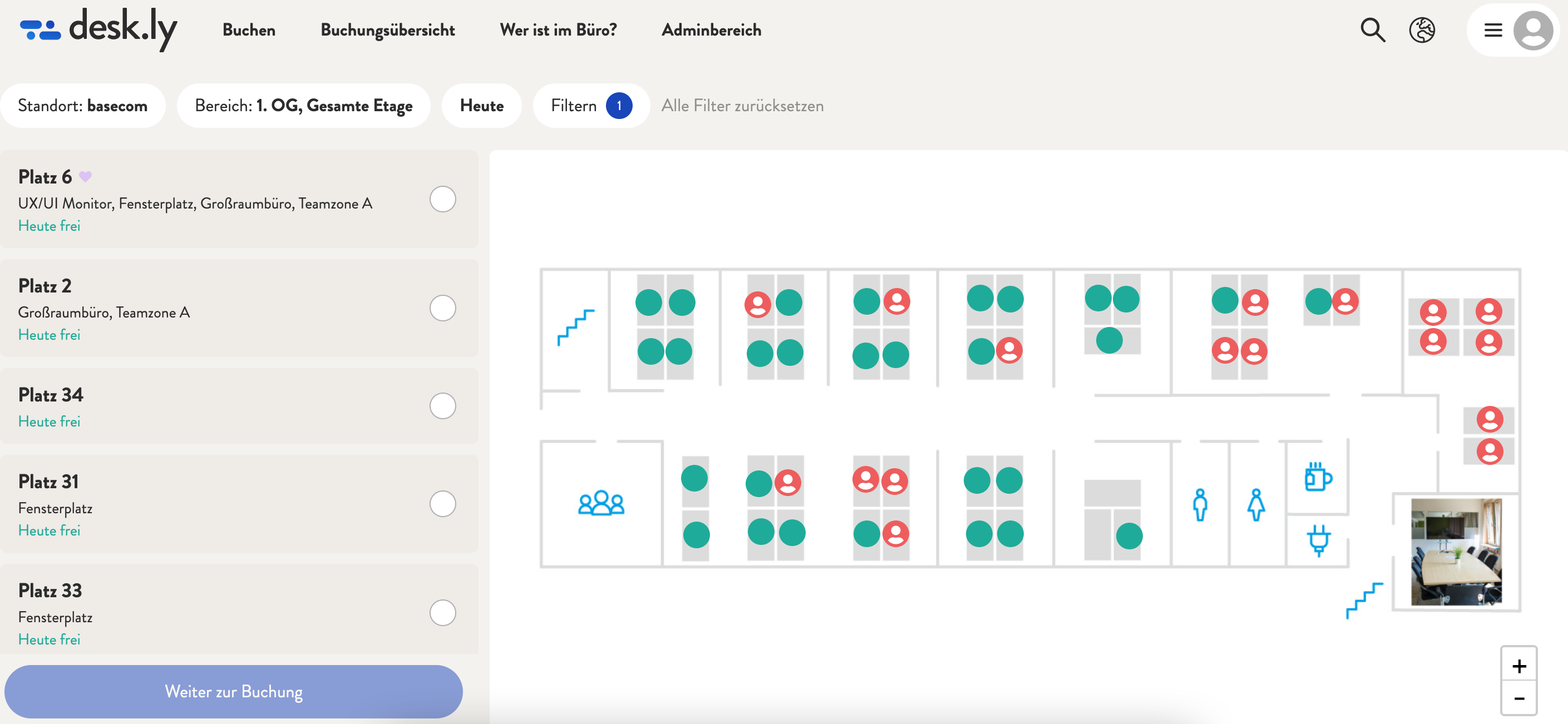 Schritt für Schritt zum Desksharing1