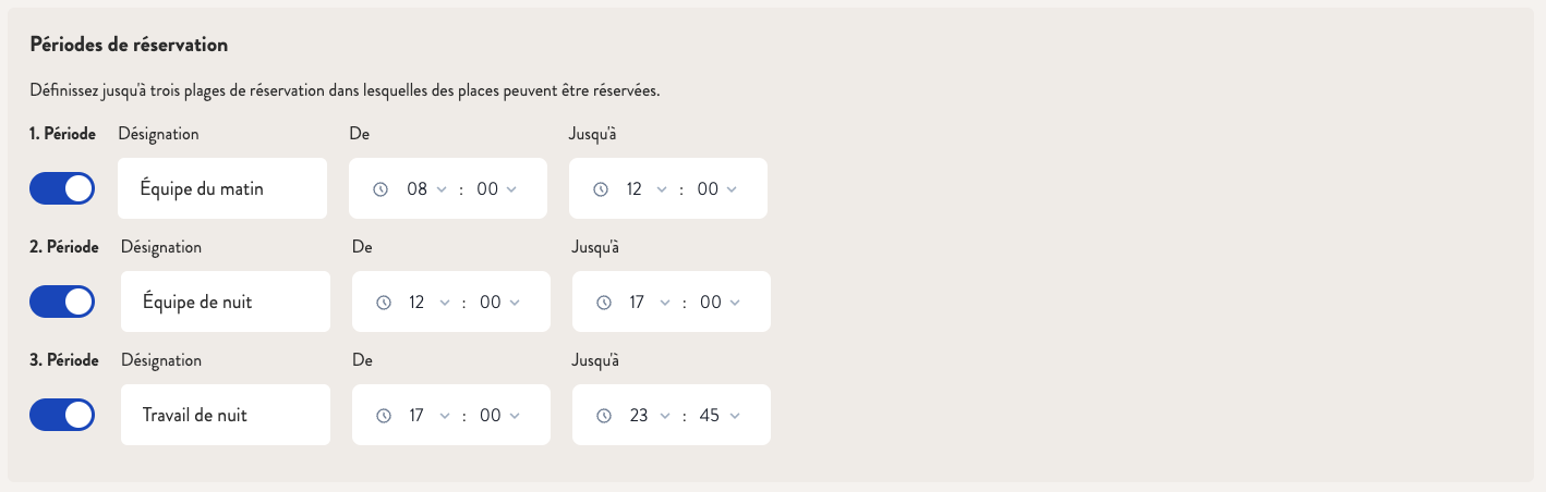 Comment fixer les plages horaires_3