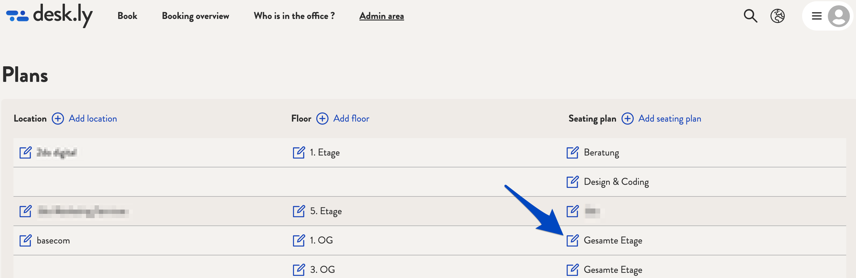 How do I create a seating plan with bookable seats_4