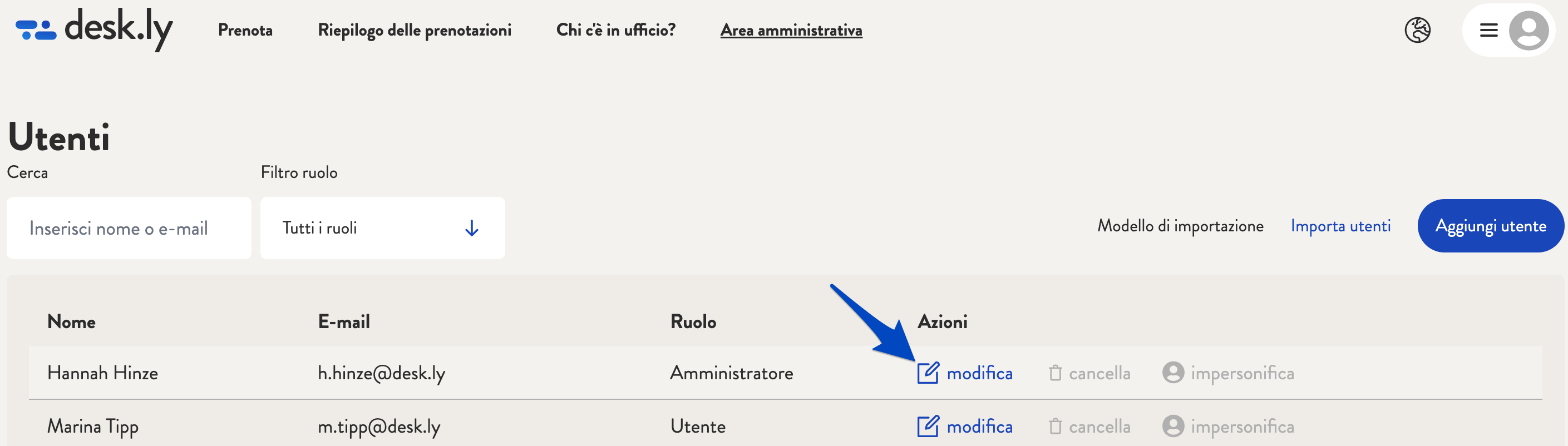 Come posso assegnare utenti a subappaltatori, dipartimenti e teams_2