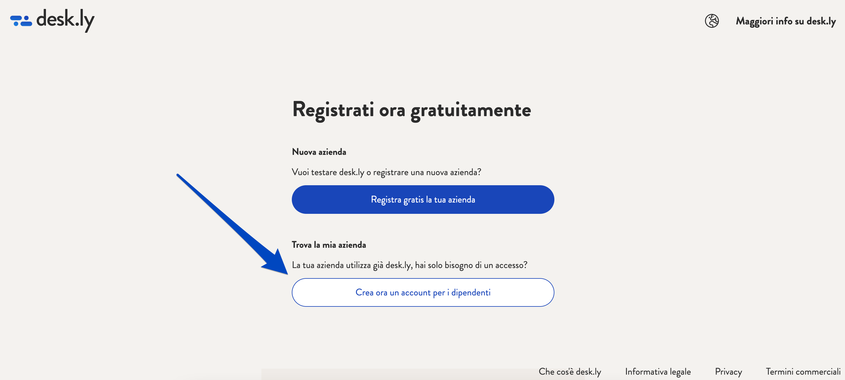 Come faccio a registrarmi come utente su desk.ly_2