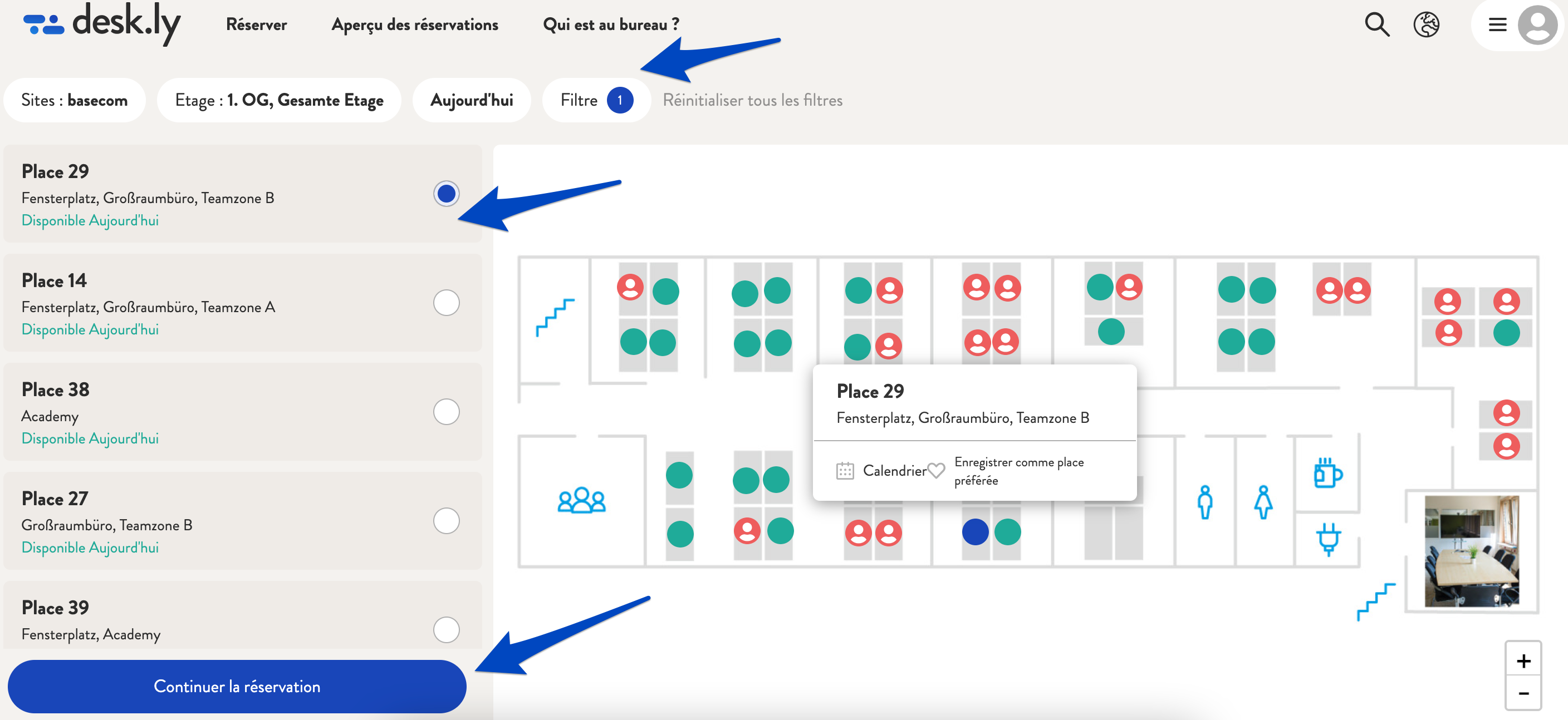 Comment puis-je réserver une place pour mes collègues_1