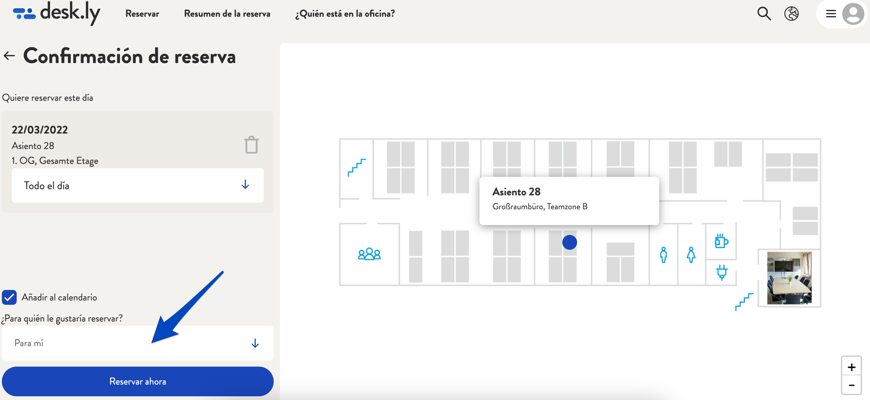 Cómo puedo reservar una plaza para mis colegas_2