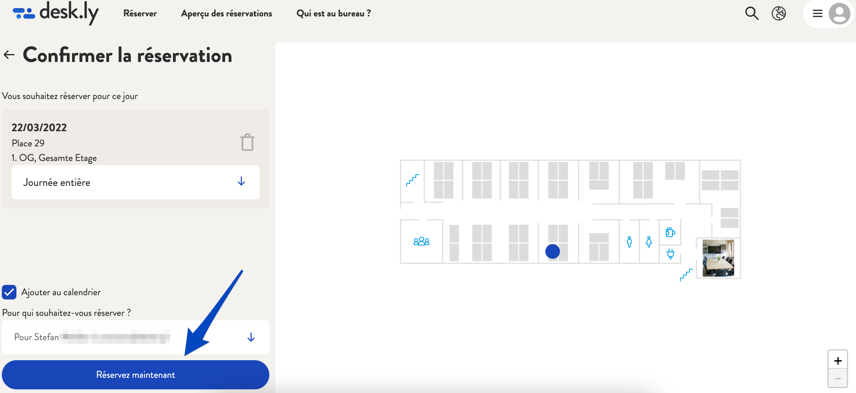 Comment puis-je réserver une place pour mes collègues_4