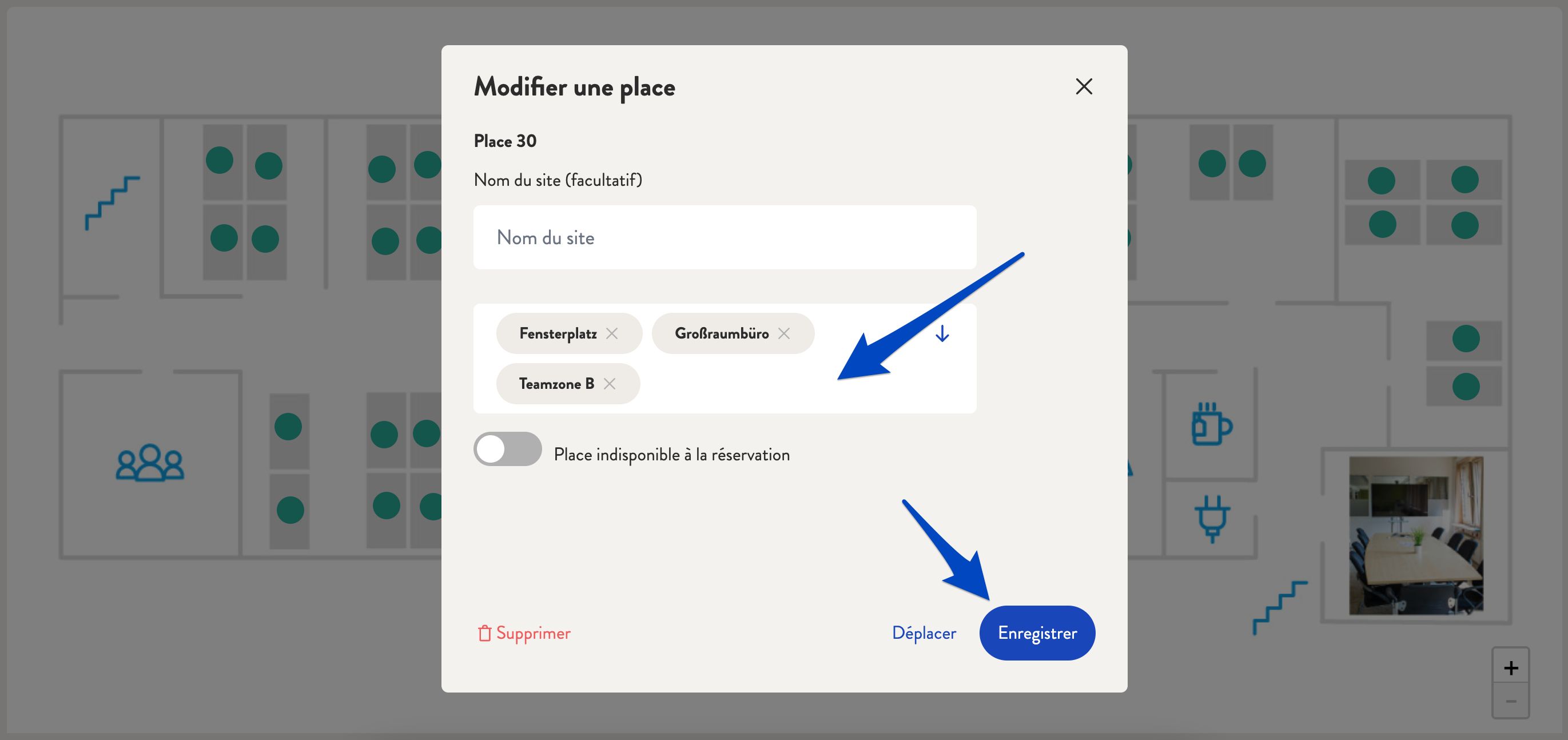 Comment ajouter des caractéristiques à un emplacement de travail_4