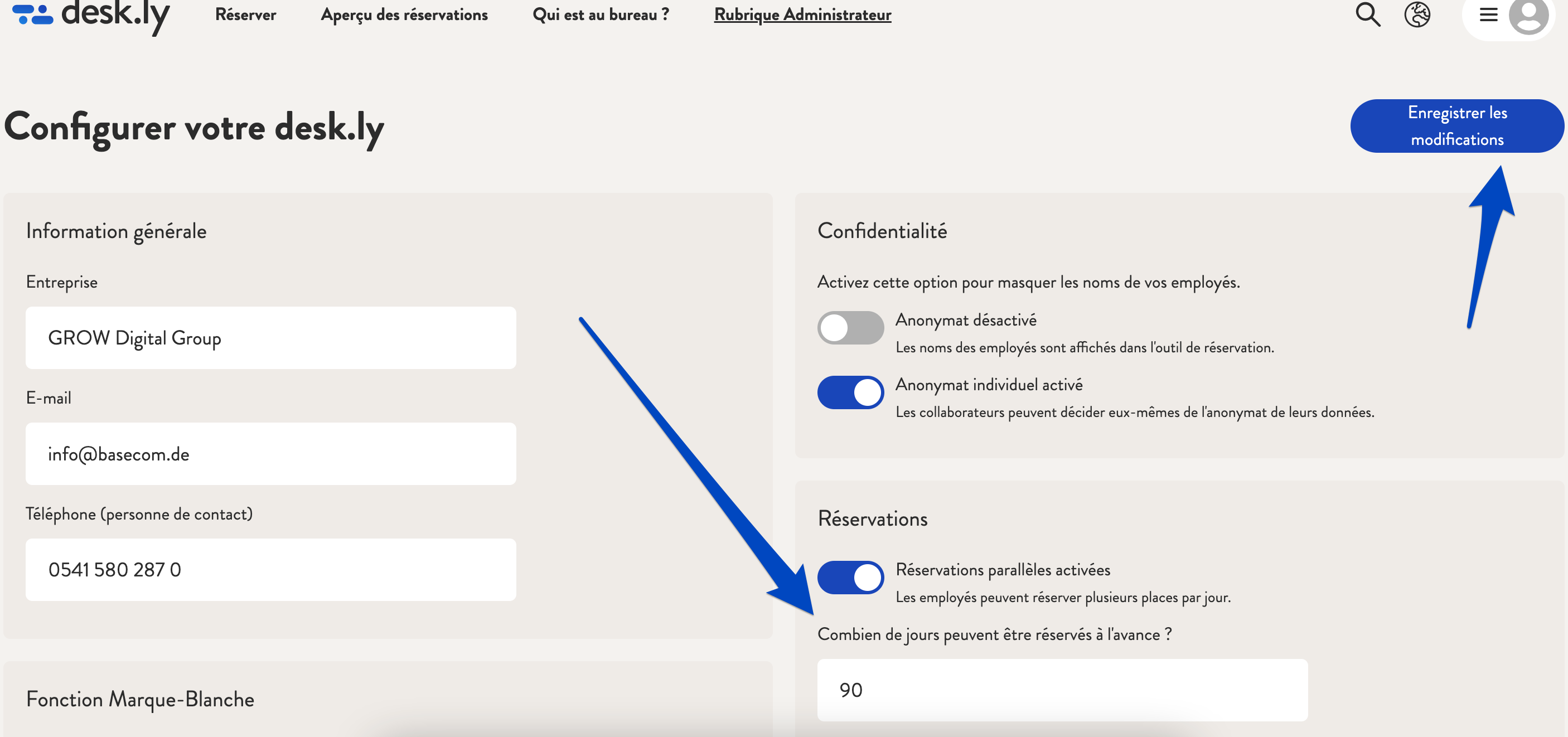 Comment définir si les réservations en série sont possibles et en fixer la durée_2