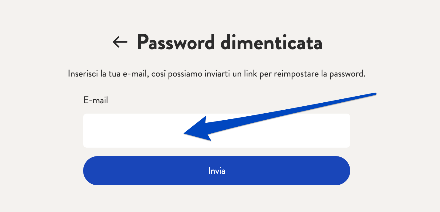 Come posso reimpostare la mia password_2